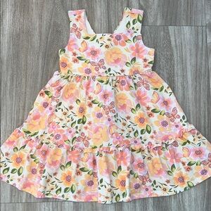 [Flapdoodles] Floral Twirl Dress